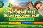 CM Punjab Free Solar Program 2026