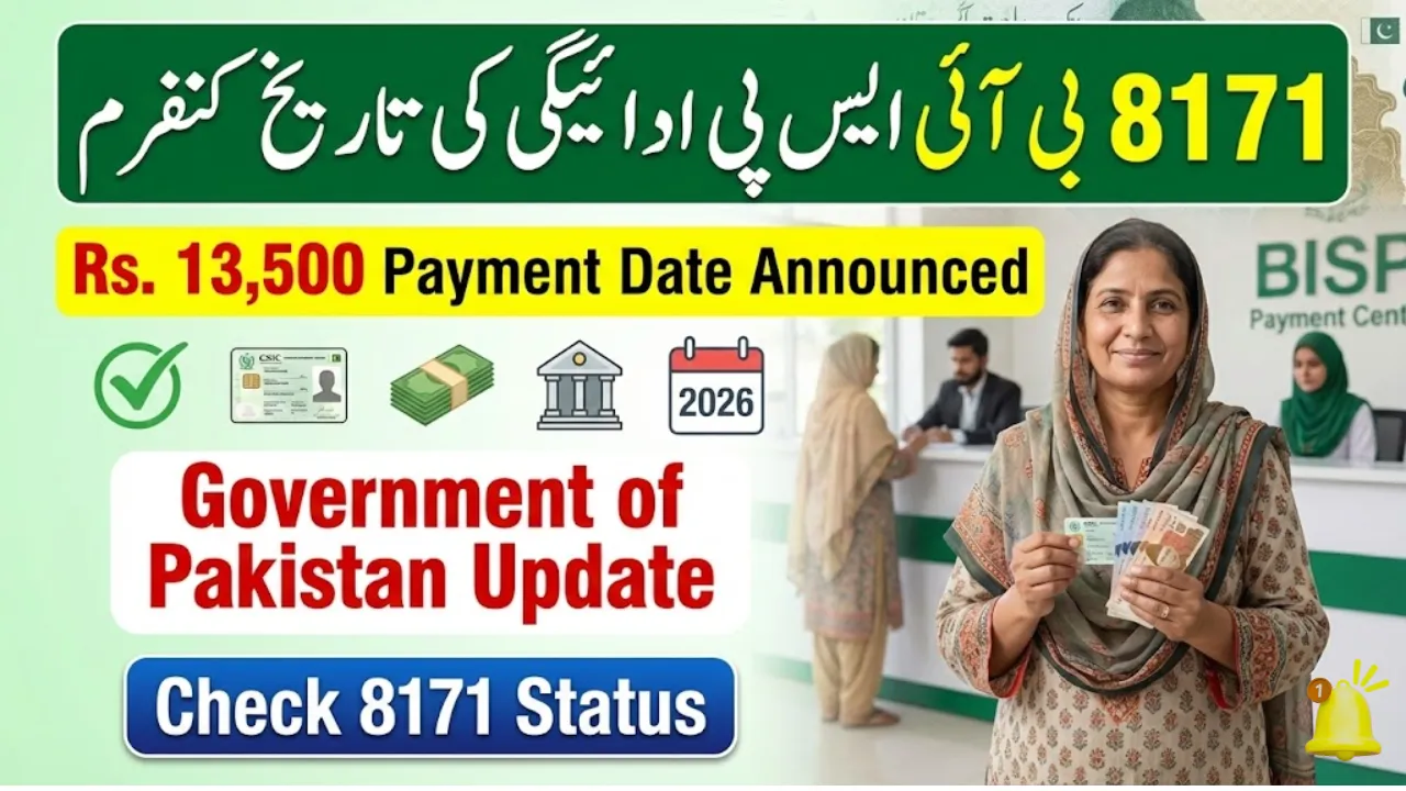 8171 BISP Payment Date Confirmed